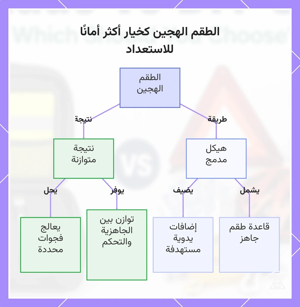 الطقم الهجين كخيار أكثر أمانًا للاستعداد