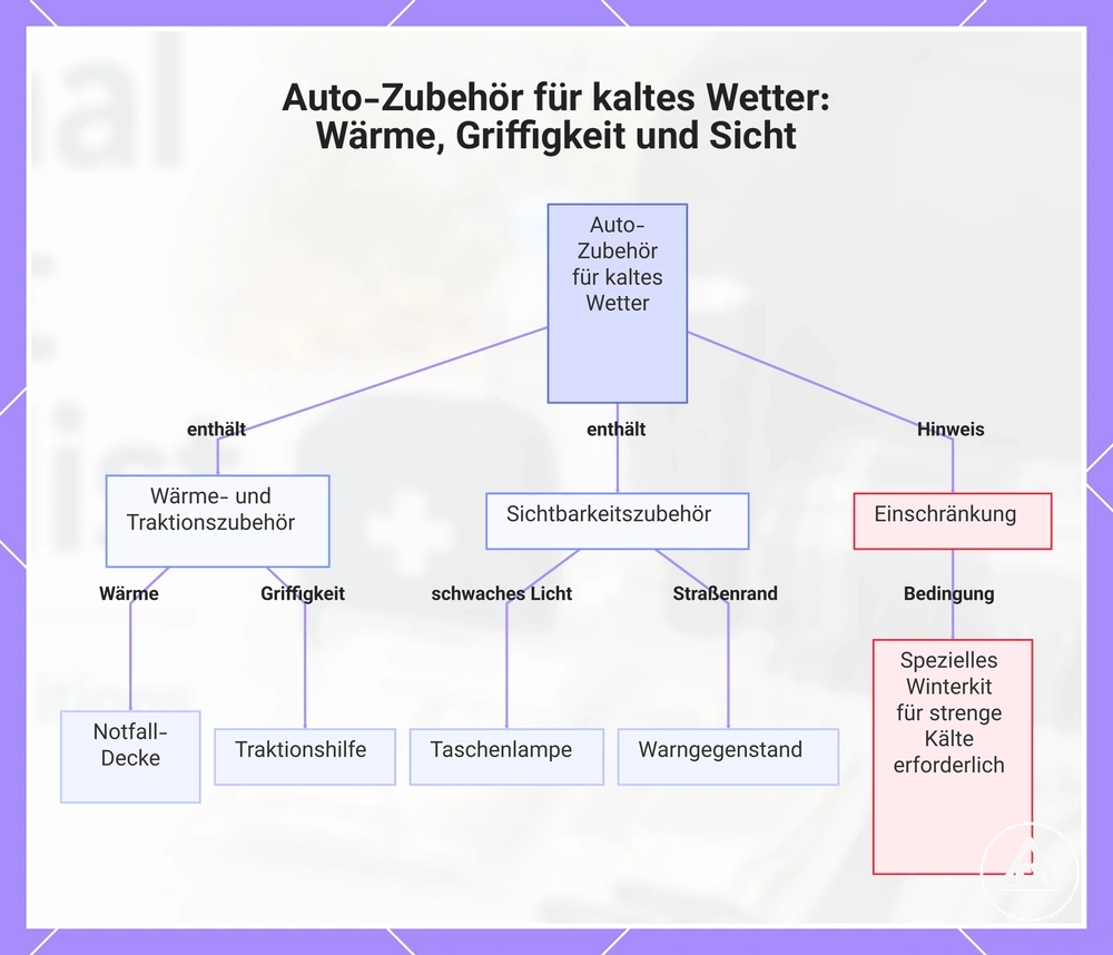 Auto-Zubehör für kaltes Wetter: Wärme, Griffigkeit und Sicht