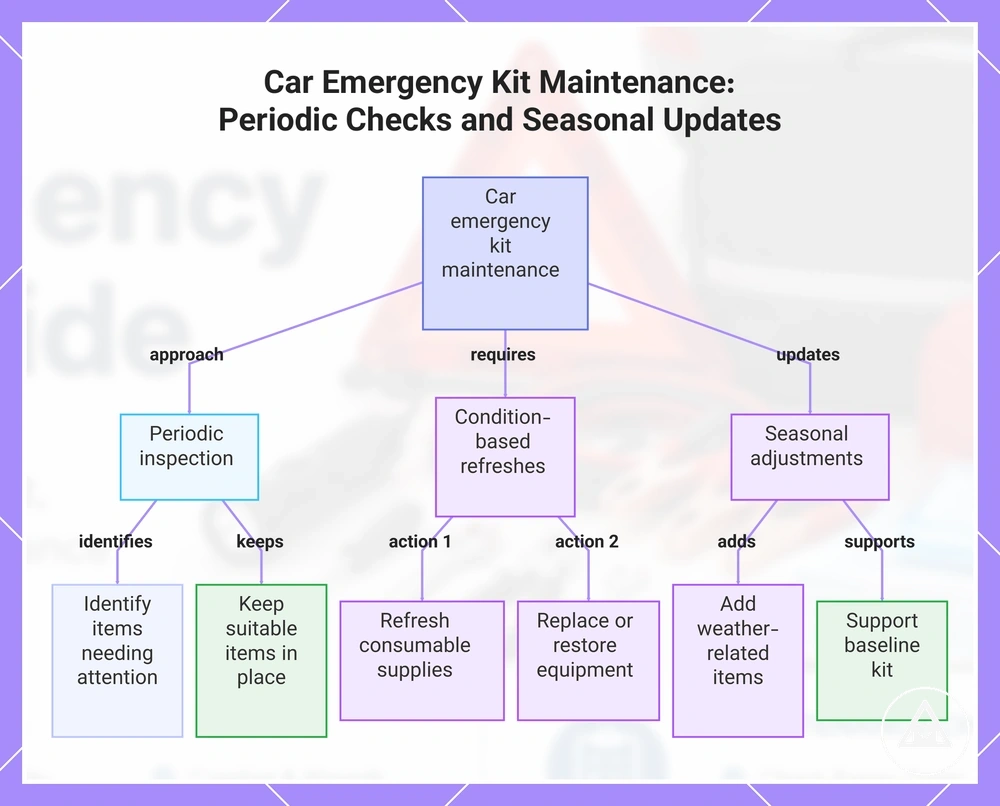 Car Emergency Kit Maintenance: Periodic Checks and Seasonal Updates