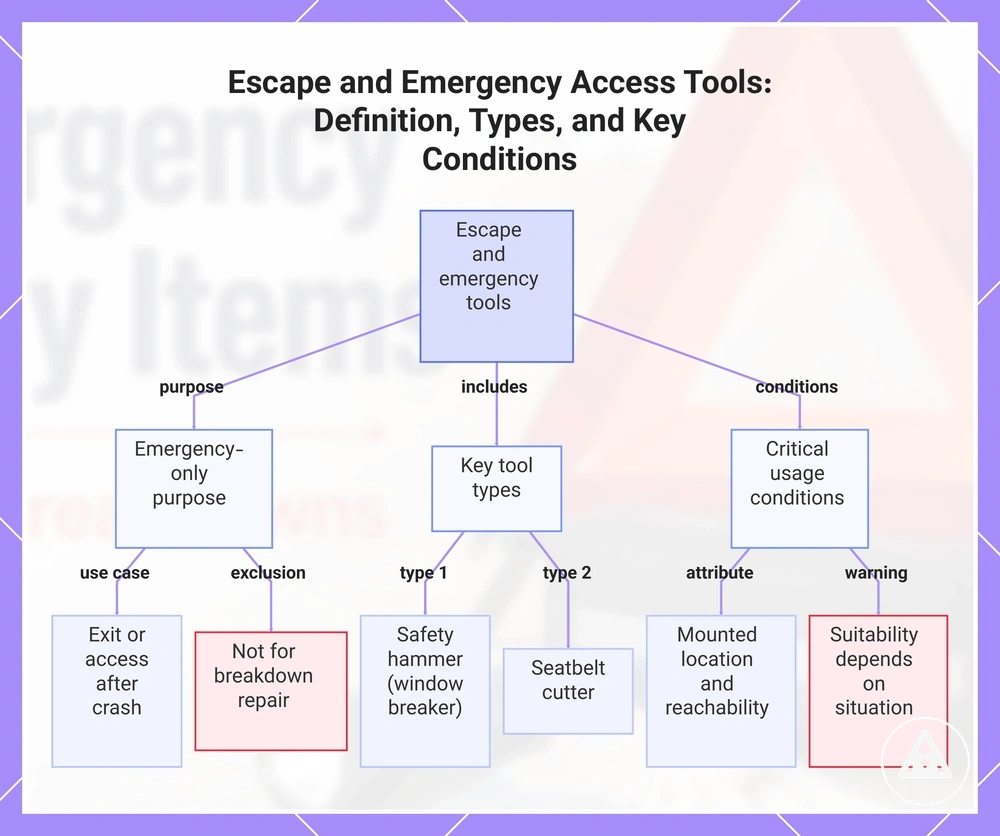 Escape and Emergency Access Tools: Definition, Types, and Key Conditions