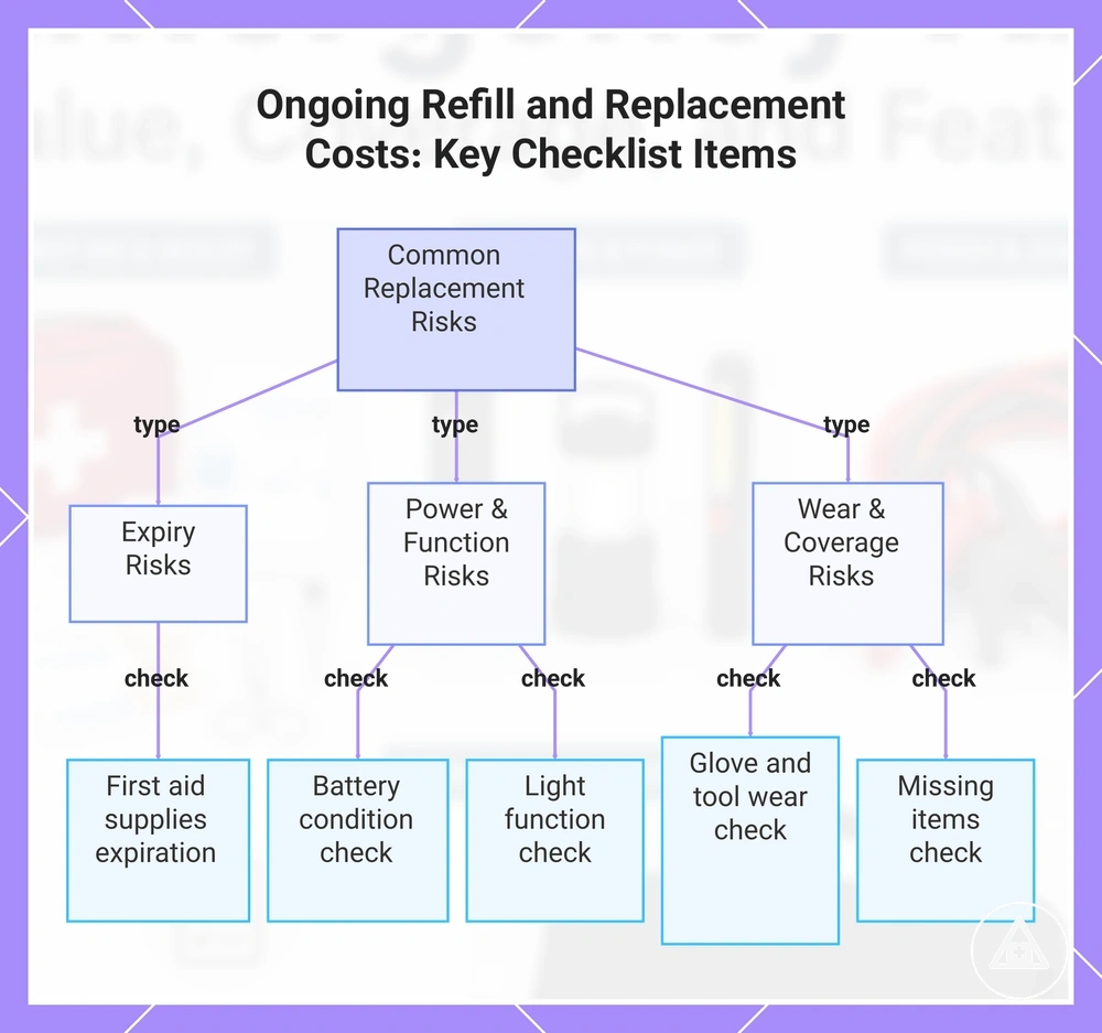 Ongoing Refill and Replacement Costs: Key Checklist Items