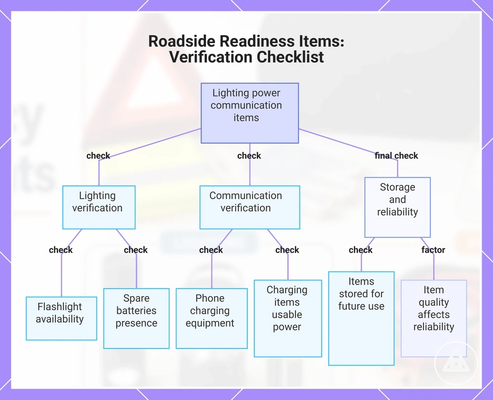 Roadside Readiness Items: Verification Checklist