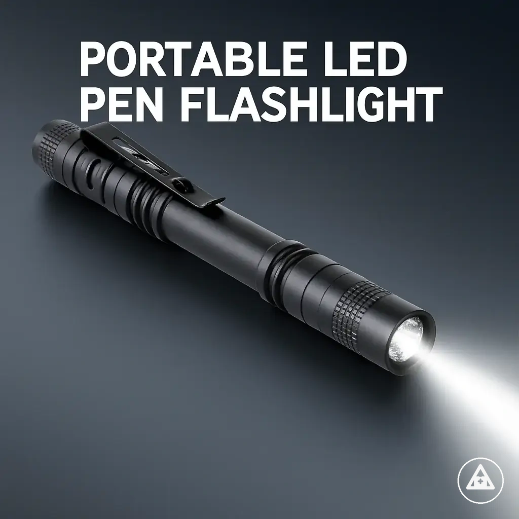 Linterna mini LED portátil e impermeable tipo bolígrafo para acampada, reparación del coche, emergencia y hogar