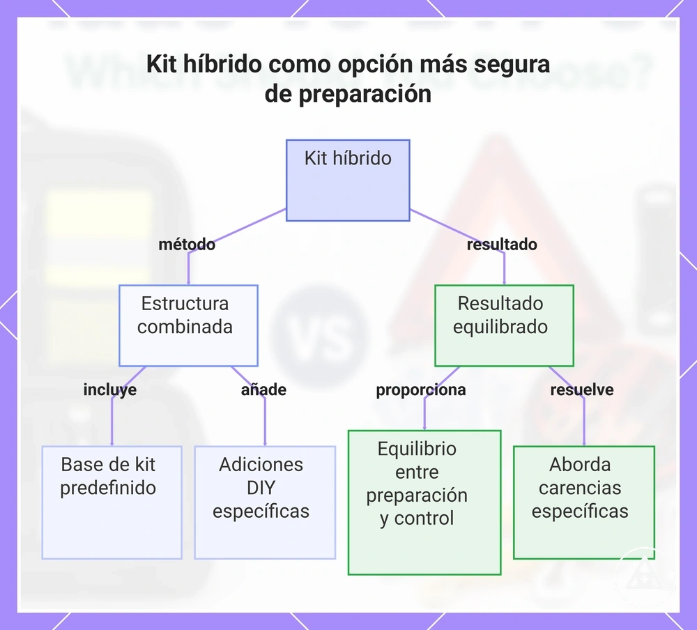 Kit híbrido como opción más segura de preparación