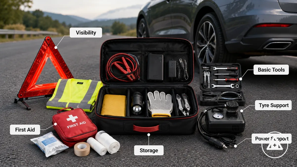 Couverture de base kit urgence voiture