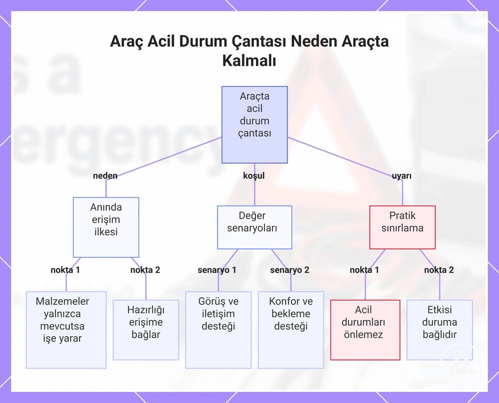 Araç Acil Durum Çantası Neden Araçta Kalmalı