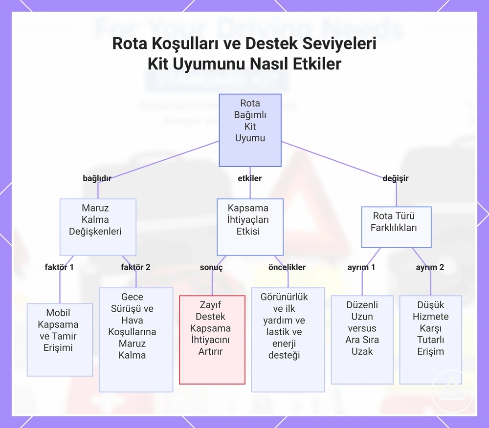 Rota Koşulları ve Destek Seviyeleri Kit Uyumunu Nasıl Etkiler