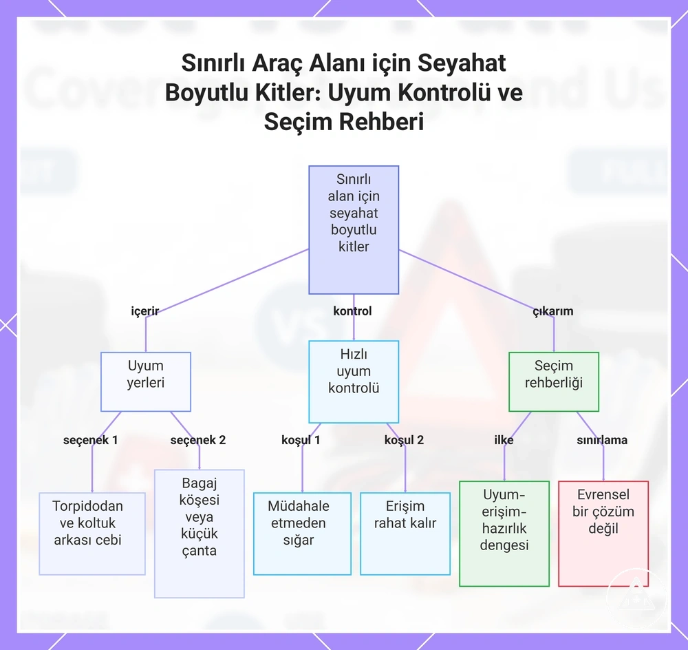 Sınırlı Araç Alanı için Seyahat Boyutlu Kitler: Uyum Kontrolü ve Seçim Rehberi