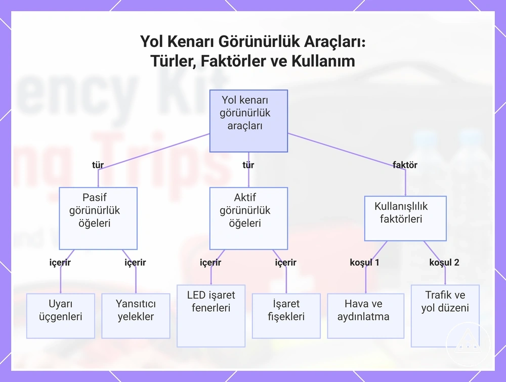 Yol Kenarı Görünürlük Araçları: Türler, Faktörler ve Kullanım